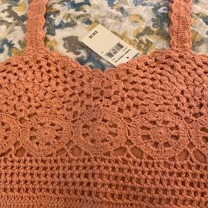 Taylor & Sage Women’s Coral Color Size M Lined Top